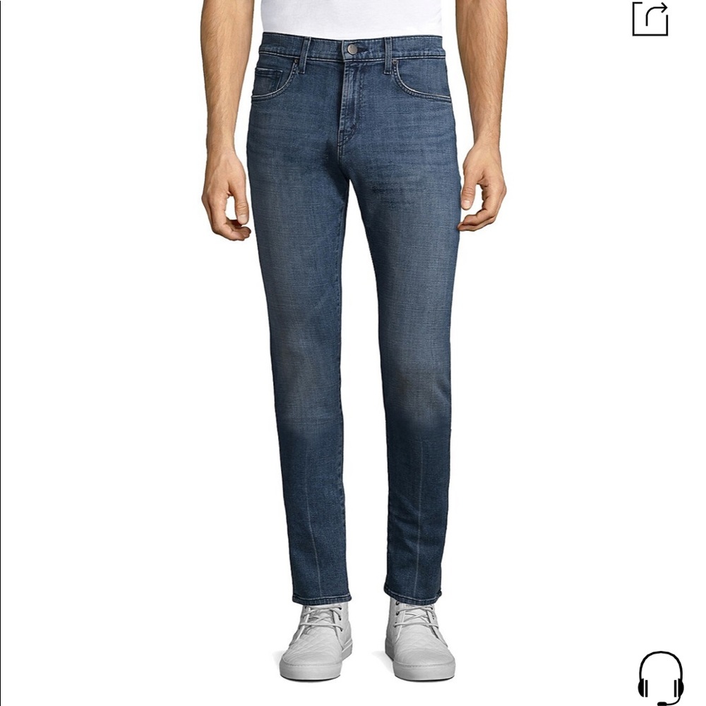 J Brand Kane Straight-fit Jeans In Mantaray